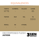 AK Interactive 3GEN Acrylic Paint, colours 1-73 (part 1/3)