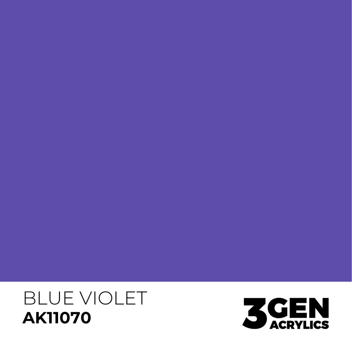AK Interactive 3GEN Acrylic Paint, colours 1-73 (part 1/3)