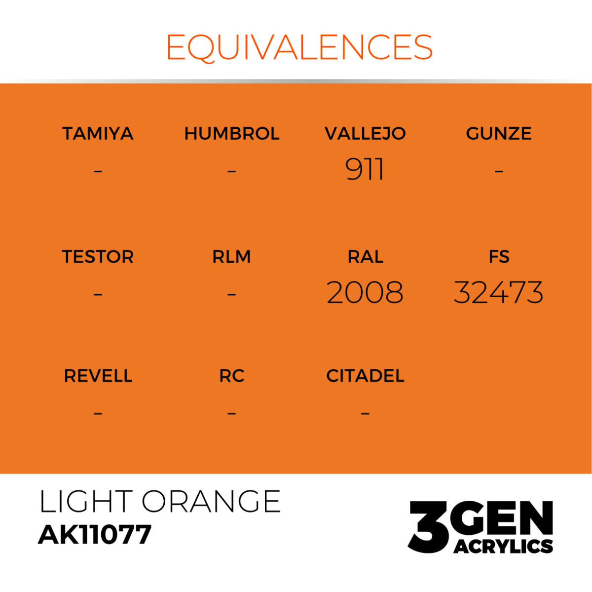 AK Interactive 3GEN Acrylic Paint, colours 74-146 (part 2/3)