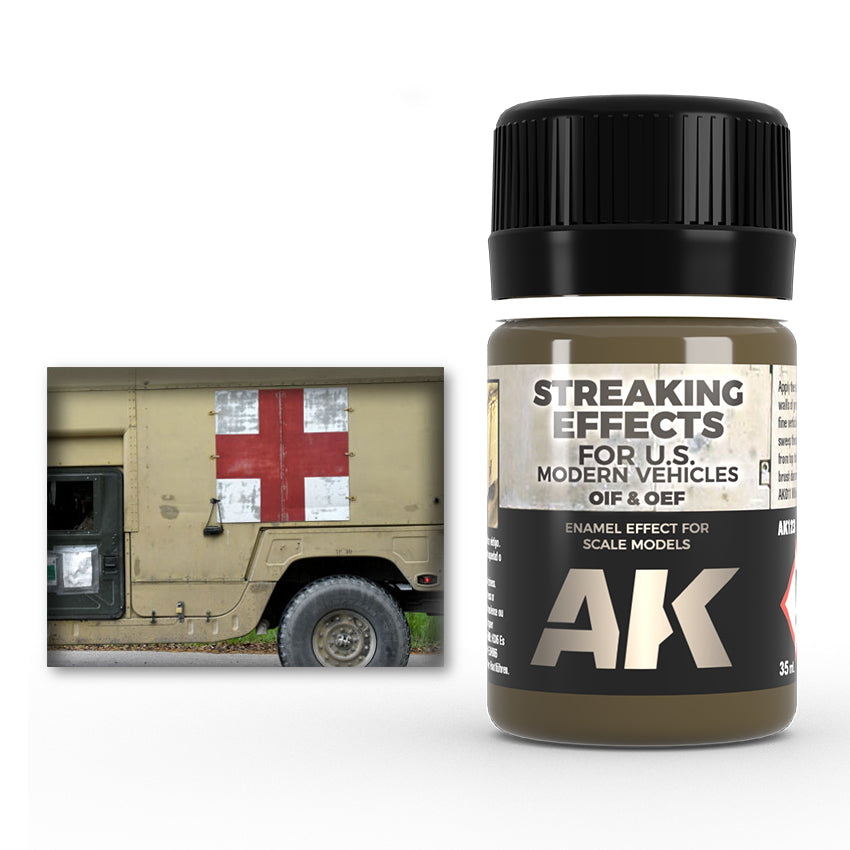 AK Interactive Streaking Effects for U.S. Modern Vehicles, 35 ml