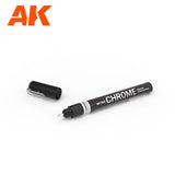 AK Interactive Metallic Liquid Markers Set, 4 pcs.