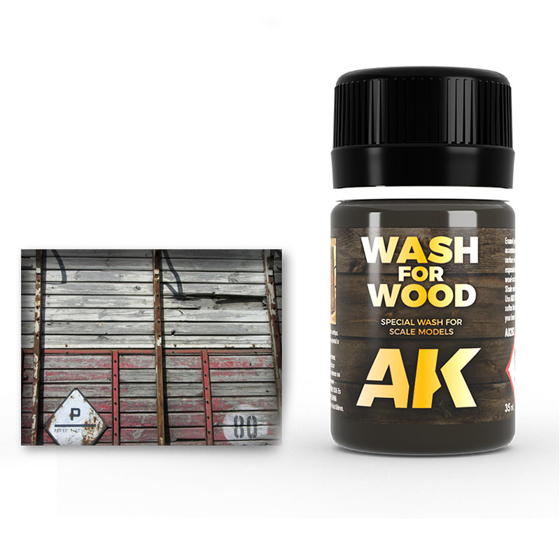 AK Interactive Wash for Wood, 35 ml