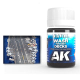 AK Interactive Naval Wash for Grey Decks, 35 ml