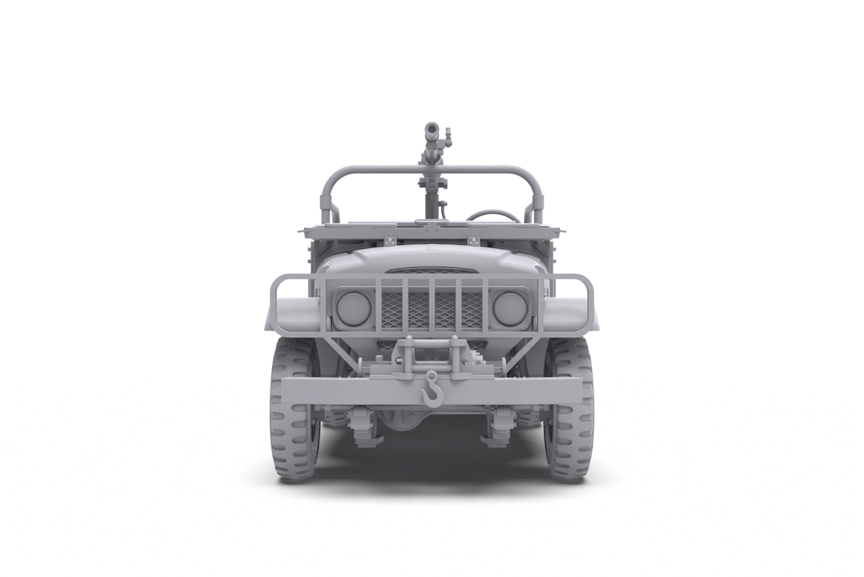 AK Interactive FJ43 Pickup with SPG-9 Recoilless Gun Scale Model, 1:35