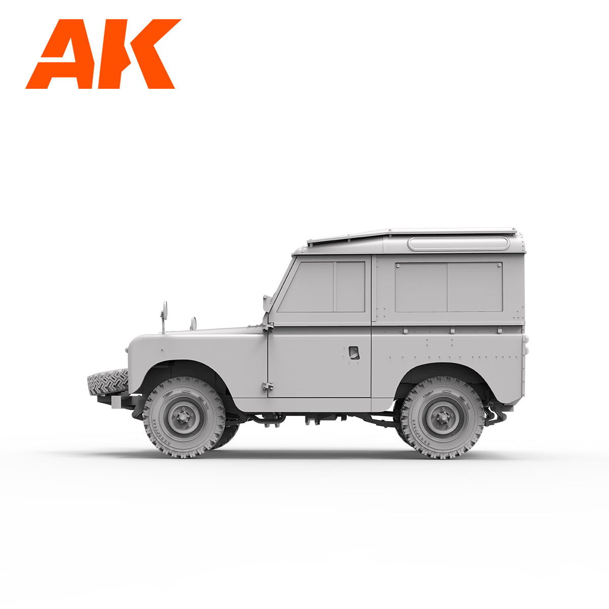 AK Interactive Land Rover 88 Series IIA Station Wagon Scale Model, 1:35