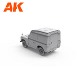 AK Interactive Land Rover 88 Series IIA Station Wagon Scale Model, 1:35