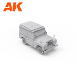 AK Interactive Land Rover 88 Series IIA Station Wagon Scale Model, 1:35