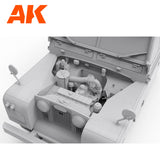 AK Interactive Land Rover 88 Series IIA Station Wagon Scale Model, 1:35