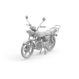 AK Interactive CG125 Japanese Motorcycle Scale Model, 1:35