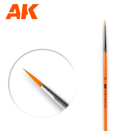 AK Interactive Round Synthetic Brush