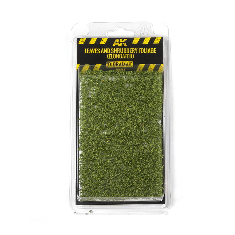 AK Interactive Leaves and Shrubbery Foliage (Elongated), 1:35