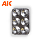 AK Interactive Six Wells Tray for Mixing