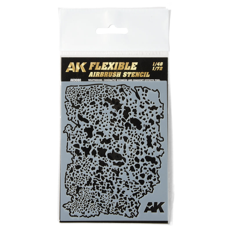 AK Interactive Flexible Airbrush Stencil
