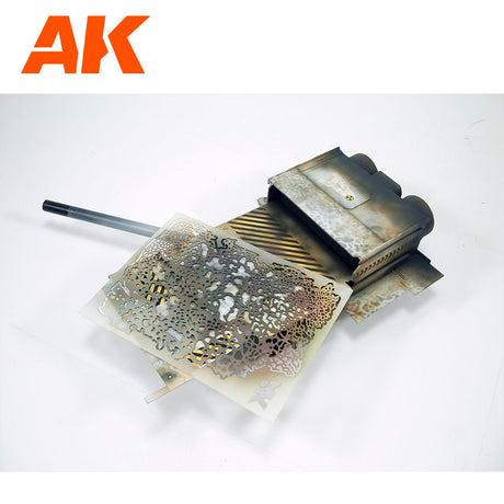 AK Interactive Flexible Airbrush Stencil