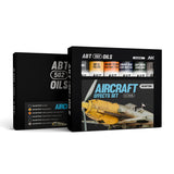 ABTEILUNG 502 Aircraft Effects Oil Paint Set, 6x20 ml