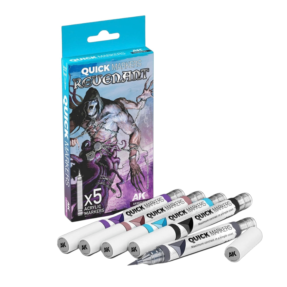 AK Interactive Quick Markers Revenant Set, 5 pcs.