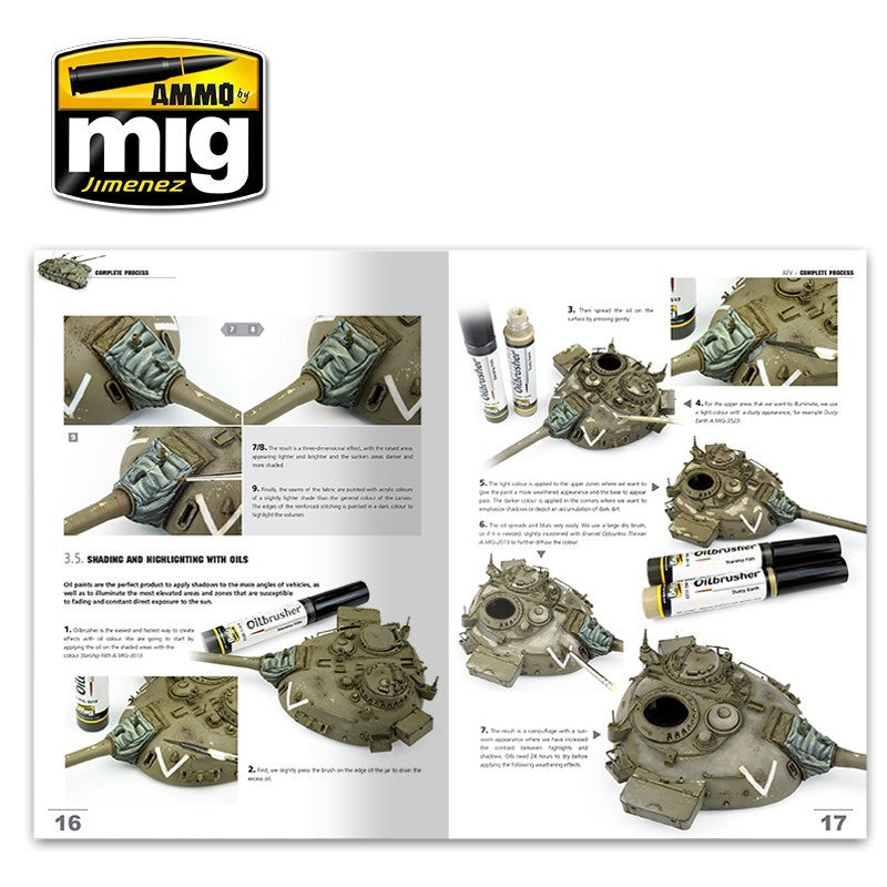 AMMO by Mig Learning Book “Encyclopedia of Armour. Modeling techniques”