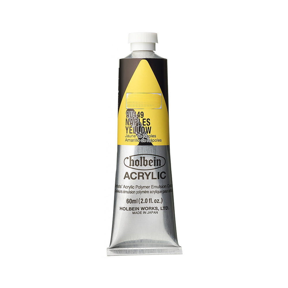 Holbein Heavy Body Acrylic Paint Tubes, colors 1-57 (part 1/2)