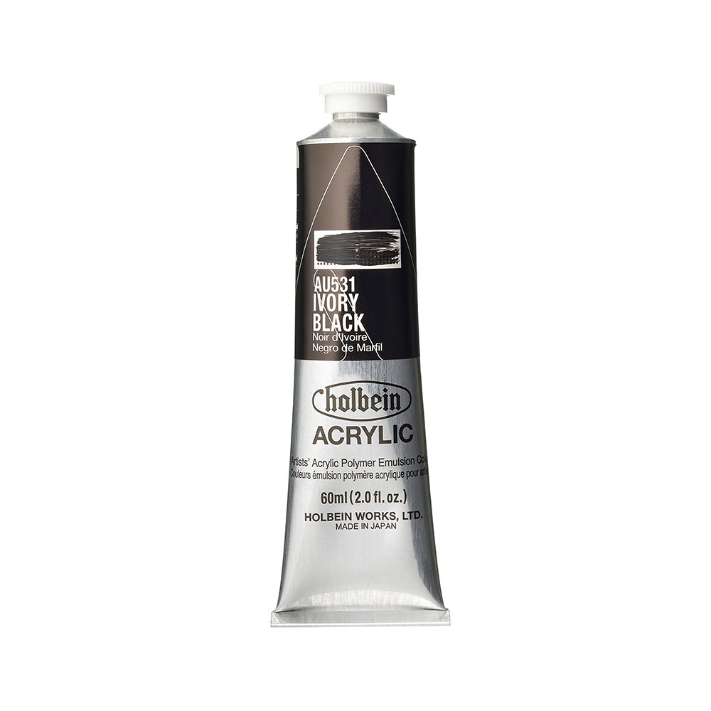 Holbein Heavy Body Acrylic Paint Tubes, colors 58-113 (part 2/2)
