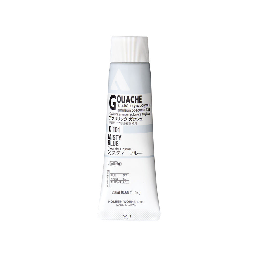 Holbein Acrylic Gouache Tubes, colors 55-110 (part 2/2)