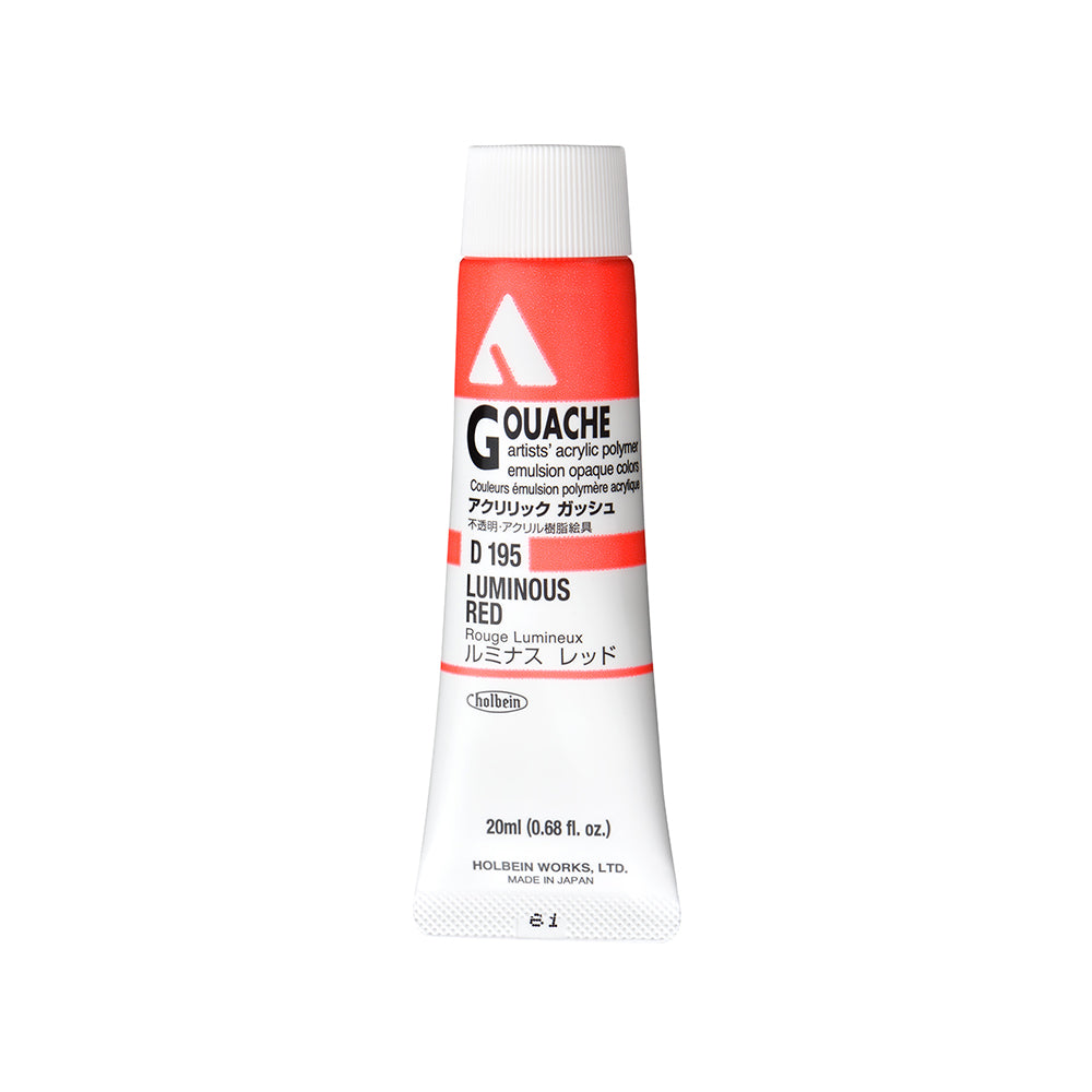 Holbein Acrylic Gouache Tubes, colors 55-110 (part 2/2)