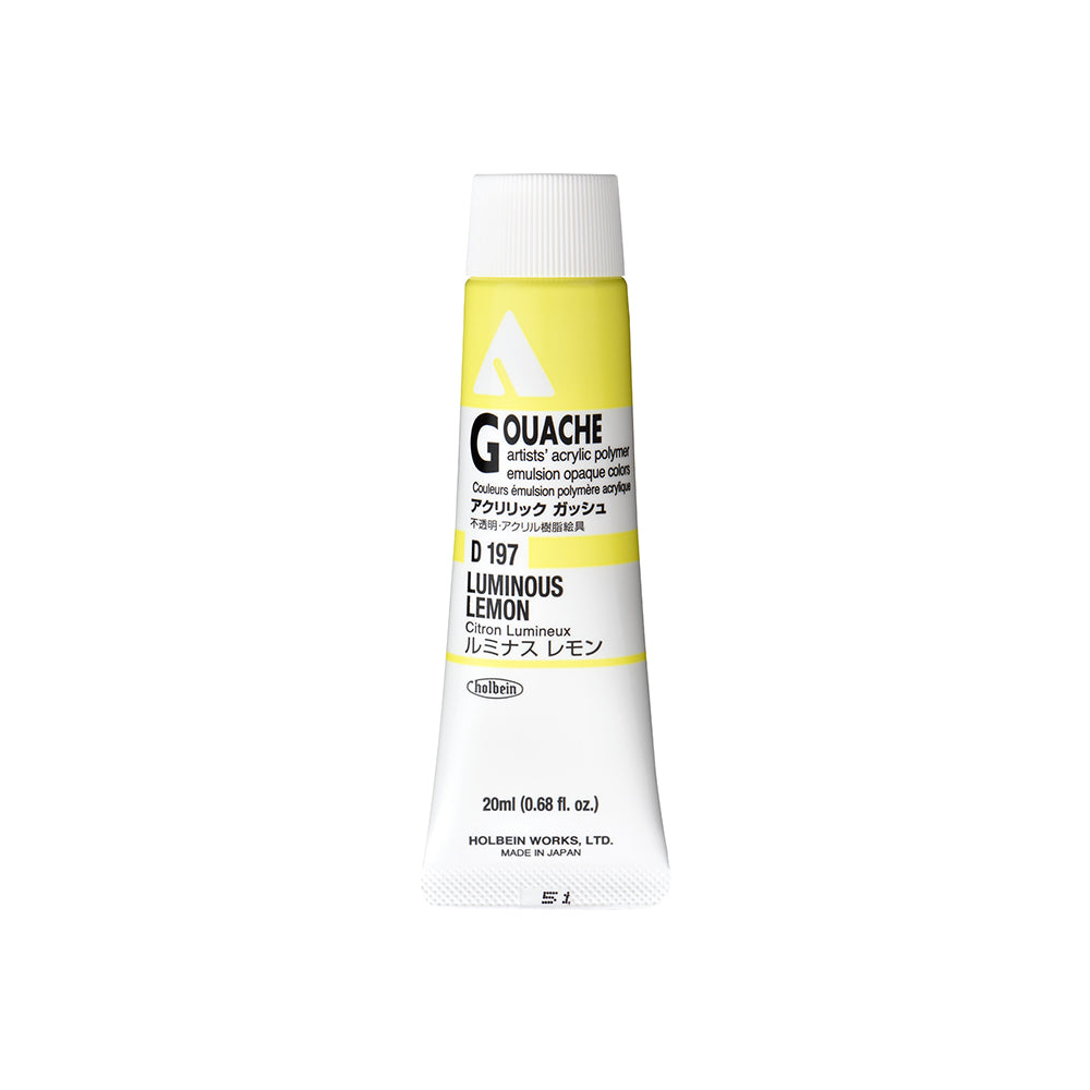 Holbein Acrylic Gouache Tubes, colors 55-110 (part 2/2)