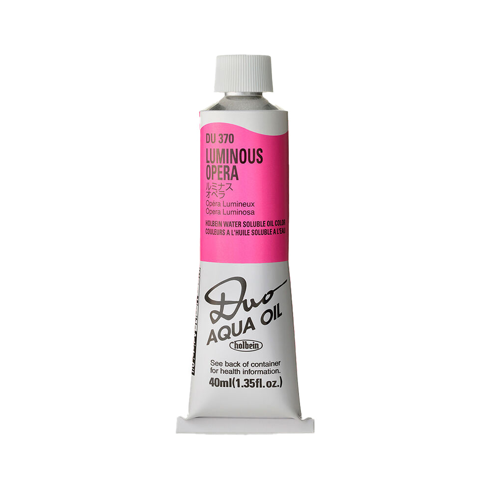 Holbein DUO Aqua Oil Luminous Fluorescent Water-Mixable Oil Paint
