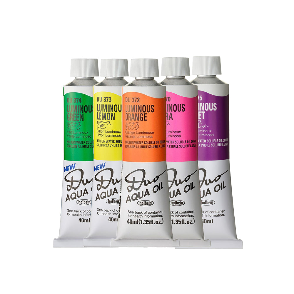 Holbein DUO Aqua Oil Luminous Fluorescent Water-Mixable Oil Paint
