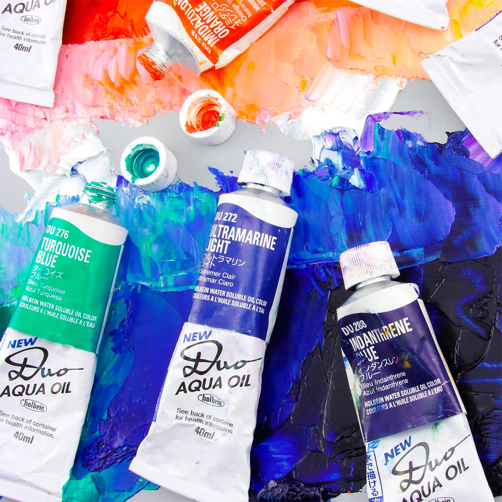 Holbein DUO Aqua Oil Luminous Fluorescent Water-Mixable Oil Paint