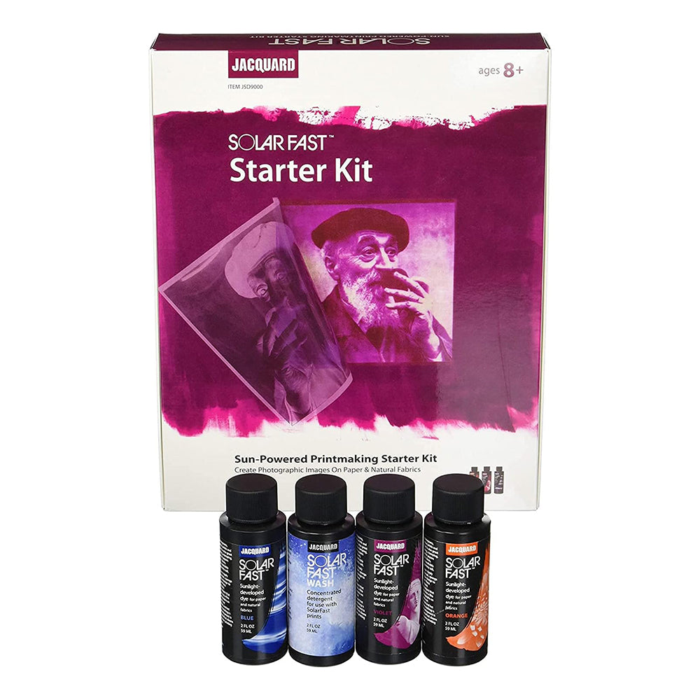 Jacquard SolarFast Sun-Powered Printmaking Starter Kit, 226 g