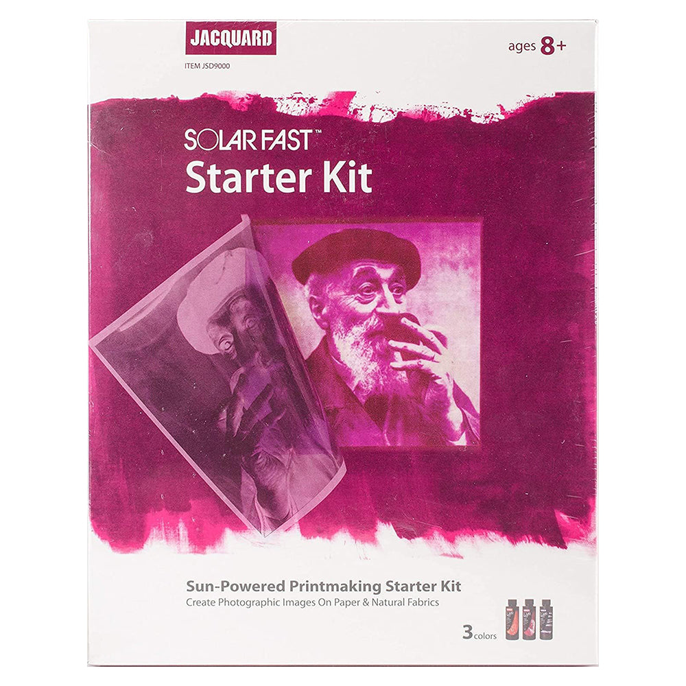 Jacquard SolarFast Sun-Powered Printmaking Starter Kit, 226 g