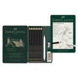 Faber-Castell Pitt Graphite Matt Set for Sketching, 11 pcs.