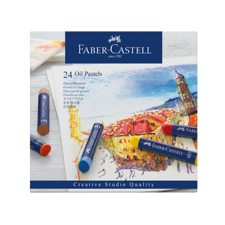 Faber-Castell Oil Pastels, 24 colours