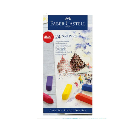 Faber-Castell Mini Soft Pastels, 24 colours