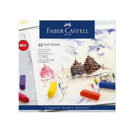 Faber-Castell Mini Soft Pastels, 48 colours