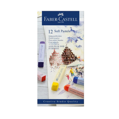 Faber-Castell Soft Pastels, 12 colours