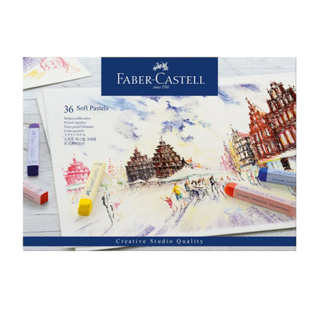 Faber-Castell Soft Pastels, 36 colours