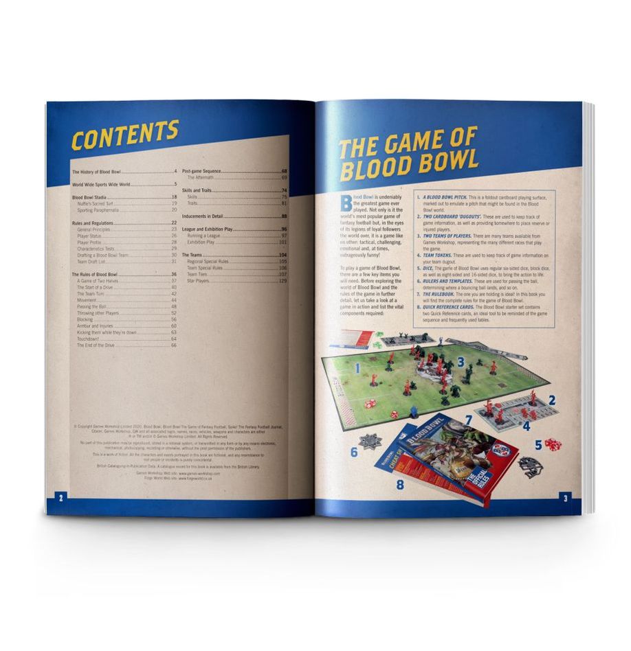 Warhammer Blood Bowl Second Season Edition Fantasy Football Game