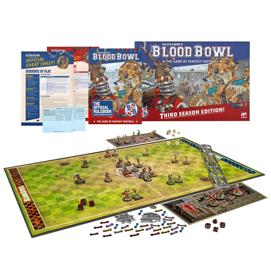 Warhammer Blood Bowl Third Season Edition Fantasy Football Game