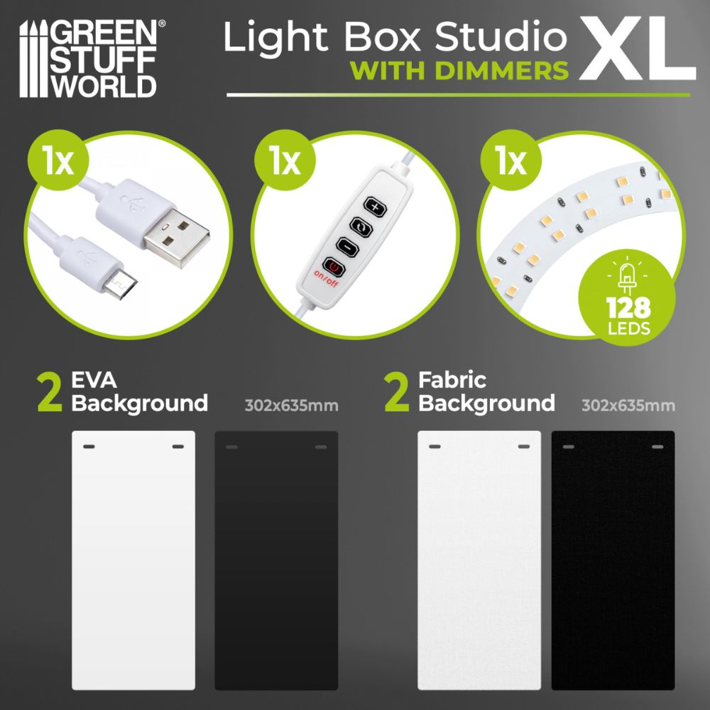 Green Stuff World Lightbox Studio XL photography light box