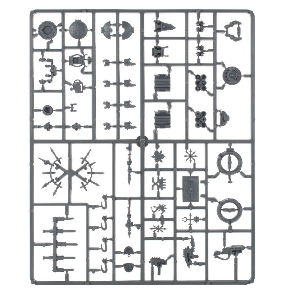 Warhammer 40,000 Chaos Space Marines: Chaos Rhino Miniature Set