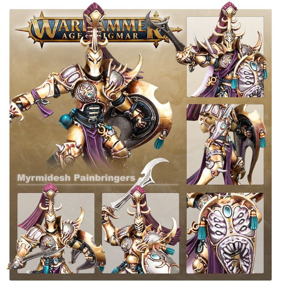 Warhammer Age of Sigmar Myrmidesh Painbringers Miniatures Set