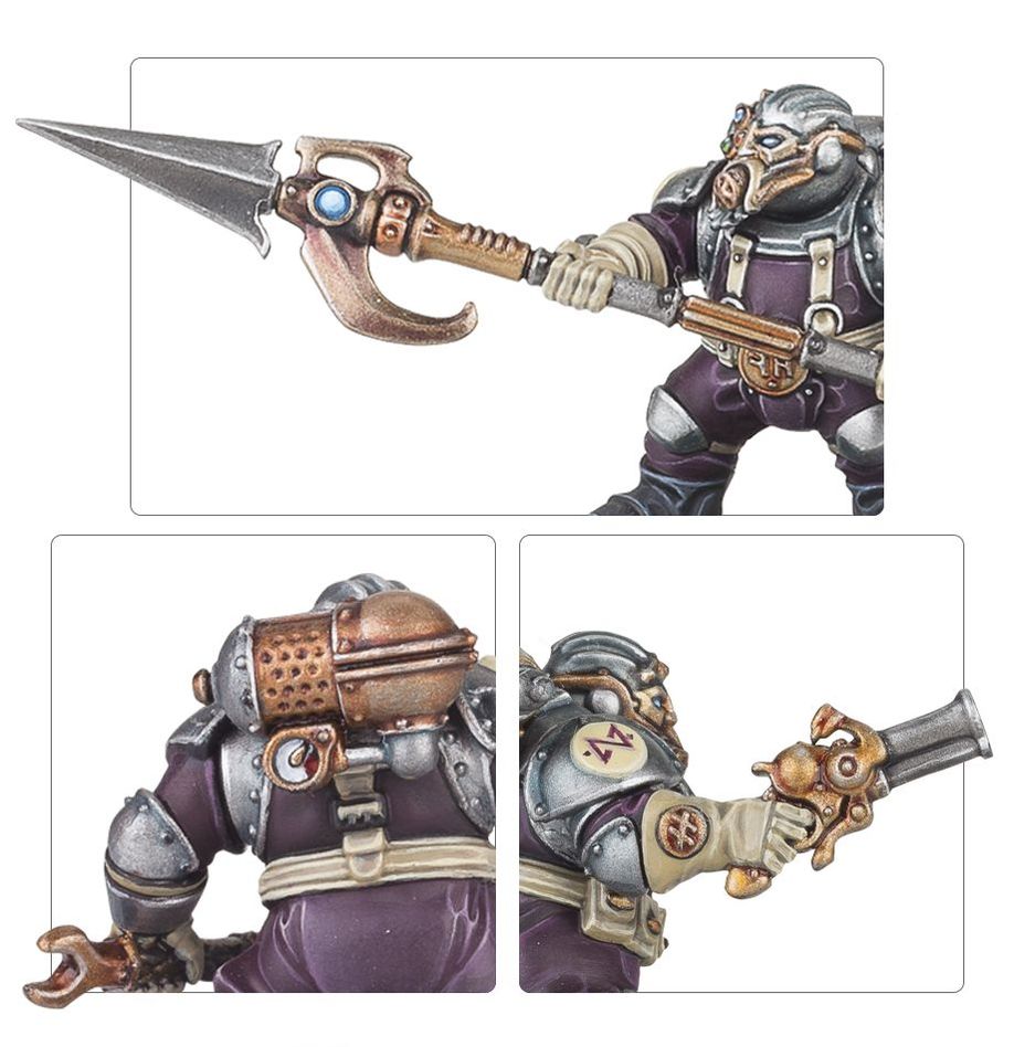 Warhammer Age of Sigmar Arkanaut Company Miniatures Set
