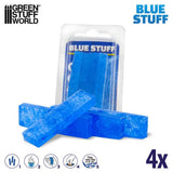 Green Stuff World Blue Stuff Mold, 4 Bars