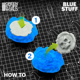 Green Stuff World Blue Stuff Mold, 8 Bars