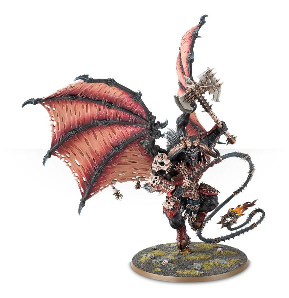 Warhammer 40,000 Daemons of Khorne: Bloodthirster Miniature Set