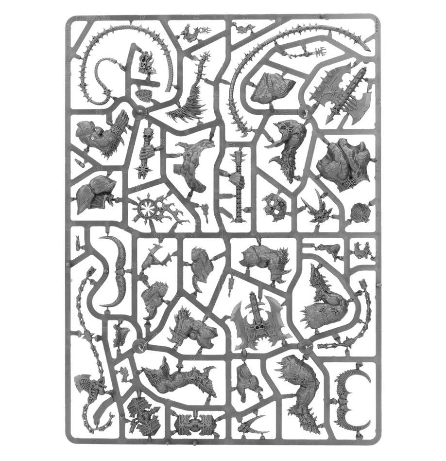 Warhammer 40,000 Daemons of Khorne: Bloodthirster Miniature Set