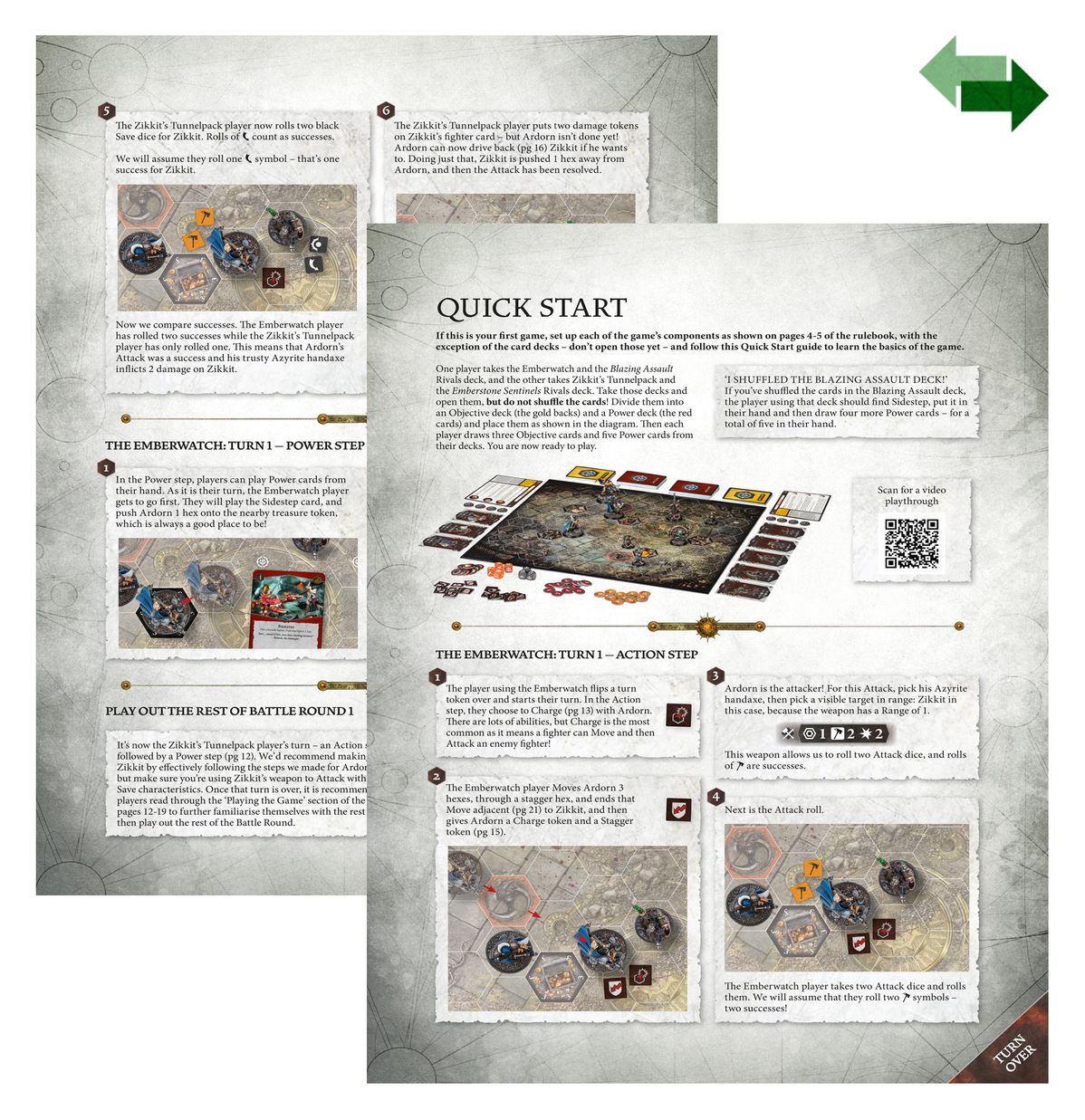 Warhammer Underworlds: Embergard Miniature Board Game