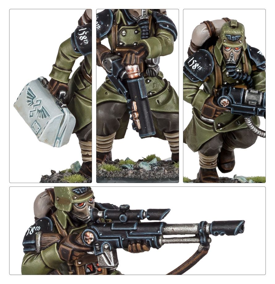 Warhammer 40,000 Death Korps of Krieg Miniatures Set