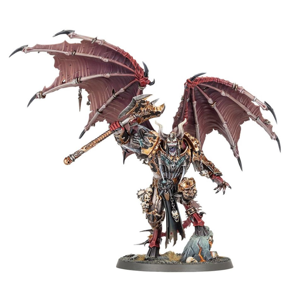 Warhammer Slaves to Darkness: Daemon Prince Miniature Set